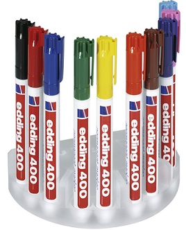 Набор перманентных маркеров, круглый наконечник, 1 мм, 10 цветов в наборе