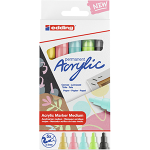 edding 5100 (набор 5 штук) pastel
