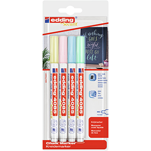 edding 4085 (Блистер 4 штуки) pastel