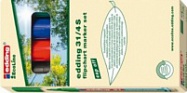 Набор флипчарт-маркеров EcoLine, 1.5-3 мм, круглые, 4 цвета